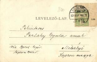 1904 Kolozsvár, Cluj; Mátyás király szobor (Fadrusz János magyar szobrászművész alkotása). Kiadja Ko...