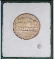 Bognár György (1944-) 2011. "Eötvös József koszorú" jelzett Ag díjplakett, eredeti "M...