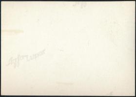 cca 1935 Kinszki Imre (1901-1945) budapesti fotóművész hagyatékából, jelzés nélküli vintage fotó (Ör...