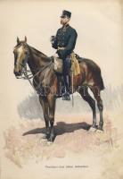 1889 A mi hadseregünk Szerk.: Danczer Alfons. Tizenegy szinnyomatu képpel és 139 szövegbeli ábrával ...