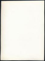 cca 1931 Kinszki Imre (1901-1945) budapesti fotóművész hagyatékából, jelzés nélküli vintage fotó (Vá...