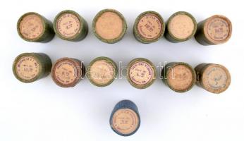 cca 1960 Mese diafilmek (13 db), István a király, végén kis szakadással, Kacor király, Aladdin, Gull...