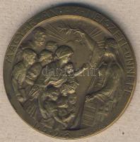 1928. "Magyar Anyák Nemzeti Ünnepe" Bt emlékplakett. Szign. Zs.Csiszér J. T:2