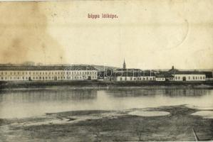 1911 Lippa, Lipova; látkép, zárda / general view, nunnery - képeslapfüzetből / from postcard booklet (fl9