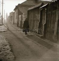 cca 1960/1970-es évek, Kecskemét, városképek, életképek, 13 db vintage negatív Dezső Pál (?-?) kecsk...