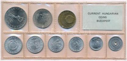 1980. 2f-10Ft (9xklf) érmés forgalmi sor fóliatokban T:1 kis patina Adamo FO13