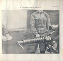 1917 Tüzér ismeretek 250 oldal + 60 képes ábra + egyezményes térkép-rajzkulcs