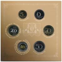 2010. 1Ft-200Ft (6xklf) "Himnusz" forgalmi sor szettben T:PP Adamo FO44.1