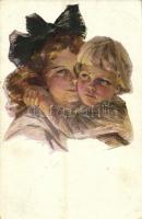 1917 Frére et soeur / Brother and sister, Apollon Sophia No. 21. (fl)