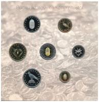 2008. 1Ft-100Ft (7xklf) darabos forgalmi sor "Búcsú az egy- és kétforintostól" dísztokos s...