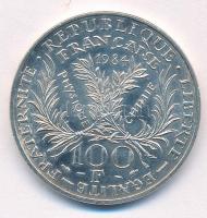 Franciaország 1984. 100Fr Ag "Marie Curie halálának 50. évfordulója" T:1-
France 1984. 10...