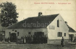 1916 Mezőgyán (Sarkad), Szövetkezeti bolt, üzlet (Rb)