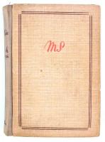 Márai Sándor: Az igazi. Bp., 1944, Révai. Kiadói félvászon-kötés, a könyvtest egyben van, de elvált a borítótól, a borító kissé kopott,