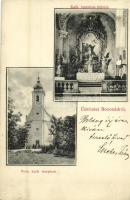 1908 Boconád, Római katolikus templom, belső (EK)
