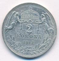 1912KB 2K Ag "Ferenc József" T:2- 
Adamo K6