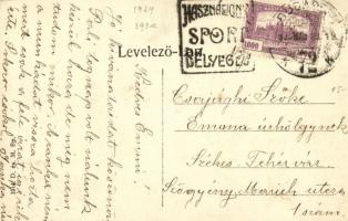 1924 Budapest VIII. Jézustársasági Jézus Szíve templom Mária oltára. Mária utca 25. + "Használj...