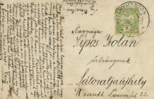 1916 Kunszentmárton, mezőgazdasági munkálatok, MÁV Gépgyár cséplőgépei. photo (EK)