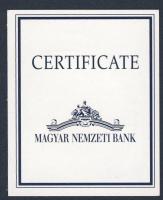 2008. 5000Ft Ag "Teller Ede" T:BU Csak 4000db! Tanúsítvánnyal!