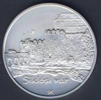 2008. 5000Ft Ag "Siklósi Vár" T:BU Csak 4000db! Tanúsítvánnyal!