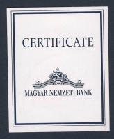 2008. 5000Ft Ag "Siklósi Vár" T:BU Csak 4000db! Tanúsítvánnyal!