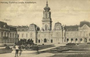 1915 Keszthely, Herceg Festetics palota, kastély. Kiadja Mérei Ignác