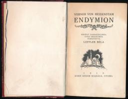 Heidenstam, Verner von: Endymion. 
Regény Damaskusról. Ford.: Leffler Béla. Gyoma, 1918, Kner, 1 t....