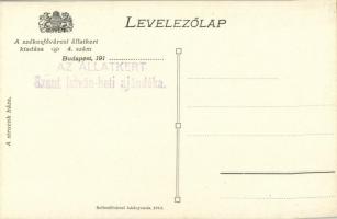 Budapest XIV. Székesfővárosi Állatkert, a struccok háza + "Az Állatkert Szent István-heti ajánd...