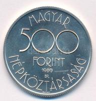 1989. 500Ft Ag "Labdarúgó Világbajnokság - Két játékos" T:BU Adamo EM108