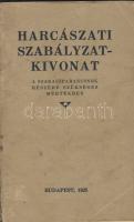 1925 Harcászati szabályzat-kivonat szakaszparancsnokoknak