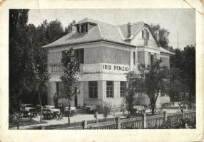 1939 Balatonboglár, Iris penzió (kopott sarkak / worn corners)
