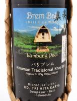 Brem Bali (Lumbung Padi), tradicionális bali rizsbor, fonott tartóban, 0,65 l