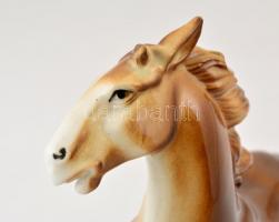 Jelzett, porcelán ló figura. Hibátlan. 26 cm