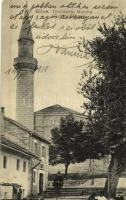 1911 Bilek, Türkische Moschee / Turkish mosque, K.u.K. soldier (EK)