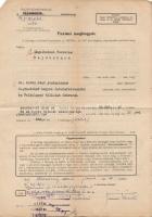 cca 1910-1970 38 db túlnyomórészt okmánybélyeges irat