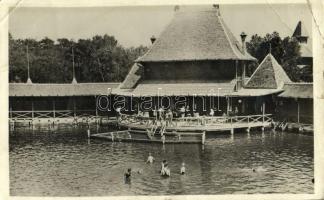 Palicsfürdő, Palic (Szabadka, Subotica); Strandrészlet / swimming pool (EK)