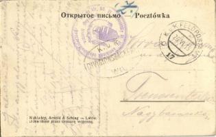 1915 Lviv, Lwów, Lemberg; Pomnik Sobieskiego / monument to King Jan Sobieski. Arnold & Schlag + ...