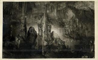 1943 Aggteleki cseppkőbarlang, Oszlopcsoport a főágban