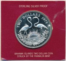 Bahamák 1973. 2$ Ag dísztokban T:PP patina
Bahamas 1973. 2 Dollars Ag in case C:PP patina
Krause K...