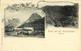 Südtirol, Berghotel Franzenshöhe / hotel, mountain pass, Art Nouveau, floral