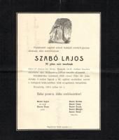 1905-1941 11 db halotti értesítő