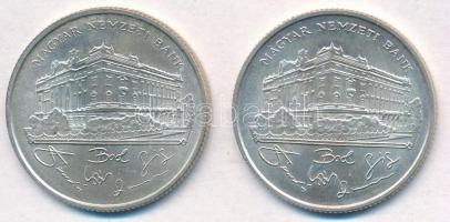 1993. 200Ft Ag "MNB" (2x) T:1-,2 
Adamo F13