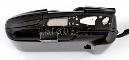 Olympus mju-II zoom 80 filmes kompakt fényképező, eredeti tokjában, lemerült elemmel / Olympus point...