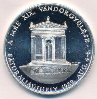 Gáti Gábor (1937-) 1989. "MÉE XIX. Vándorgyűlés Sátoraljaújhely / Kazinczy Ferenc" jelzett...