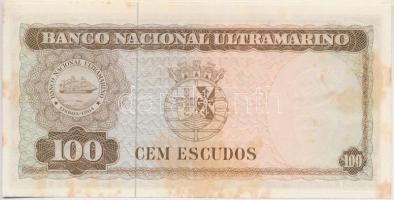 Timor /portugál közigazgatás 1963. 100Esc T:I (foltos)
Timor / Portugese colony 1963. 100 Escudos C...