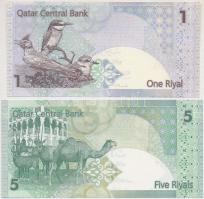 Katar 2003. 1R+5R T:I
Qatar 2003. 1 Riyal + 5 Riyals C:UNC