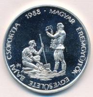 Lapis András (1942-) 1988. "Telcs Ede / Magyar Éremgyűjtők Egyesülete Bajai Csoportja" Ag ...