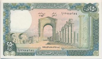 Libanon 1988. 250L T:I- Lebanon 1988. 250 Livres C:AU