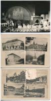 50 db MODERN magyar városképes lap az 1950-es és 1960-as évekből / 50 modern Hungarian town-view postcards from the 50s and 60s