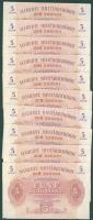 Ausztria/nemzetközi megszállás 1944. 5Sch (32x) egy-két kivétellel egymásutáni sorszámokkal T:sarokh...
