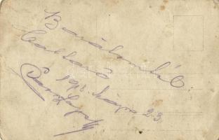 1918 Kotor, Cattaro; SMS Erzherzog Franz Ferdinand osztrák-magyar haditengerészet Radetzky-osztályú ...